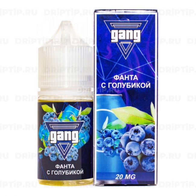 Жидкость Gang Salt - Фанта с Голубикой Жидкость Gang Salt - Фанта с Голубикой