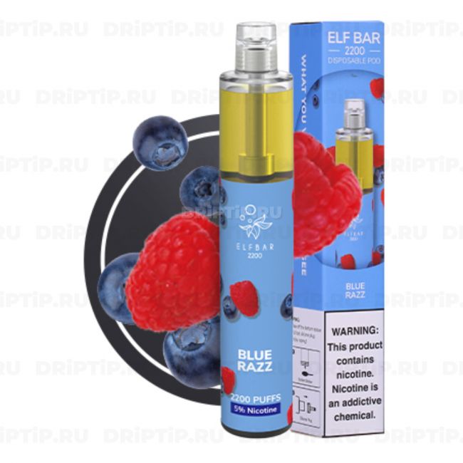 Elf Bar 2200 - Blue Razz