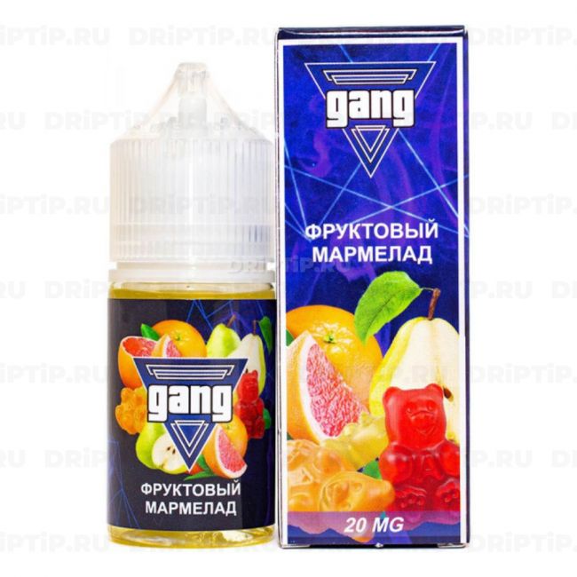 Жидкость Gang Salt - Фруктовый Мармелад Жидкость Gang Salt - Фруктовый Мармелад