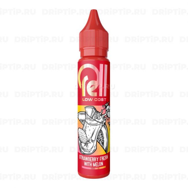 Жидкость Rell Low Cost Salt - Strawberry Fresh With Melon 