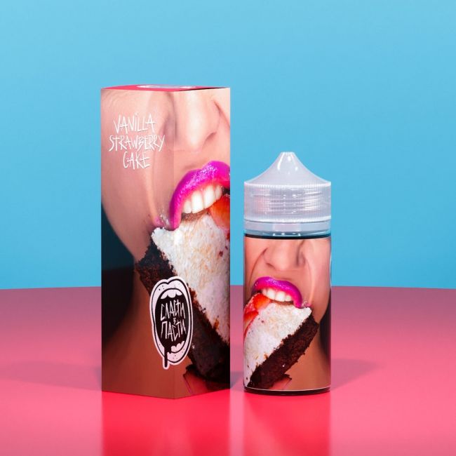 Сласти в пасти - Vanila strawberry cake Сласти в пасти - Vanila strawberry cake