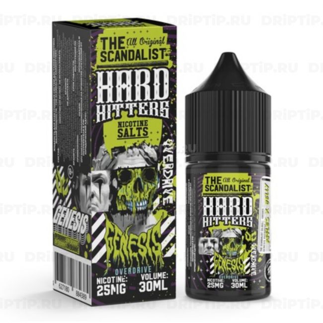 Жидкость The Scandalist Hard Hitters Salt - Genesis Overdrive Жидкость The Scandalist Hard Hitters Salt - Genesis Overdrive