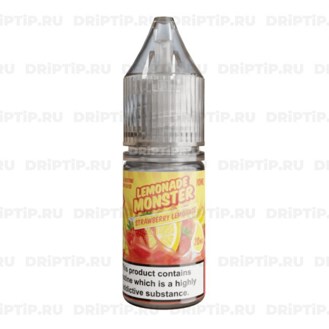 Жидкость Lemonade Monster Salt - Strawberry 10ml 