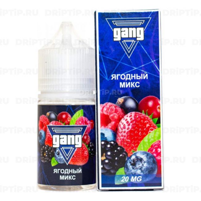 Жидкость Gang Salt - Ягодный Микс Жидкость Gang Salt - Ягодный Микс