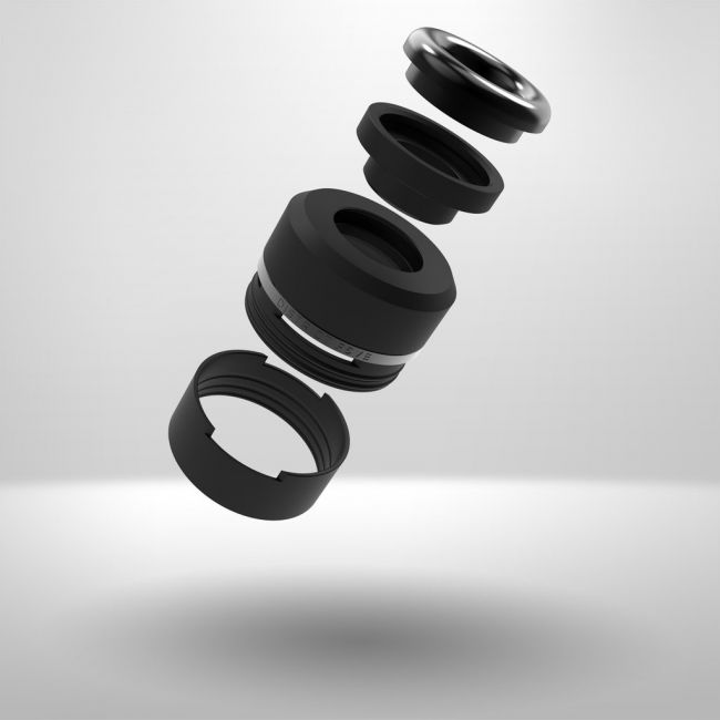 Дрипка District F5VE Layercake RDA (клон) Черный Дрипка District F5VE Layercake RDA (клон) Черный