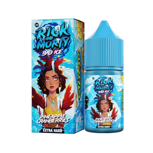 Жидкость Rick and Morty Salt Bad Ice - Ананас Клюква 
