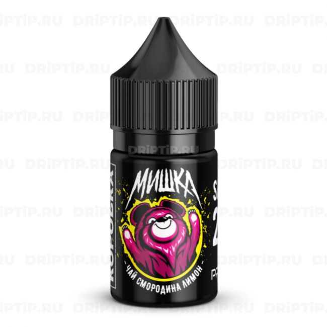Жидкость Мишка Salt - Чай смородина лимон 