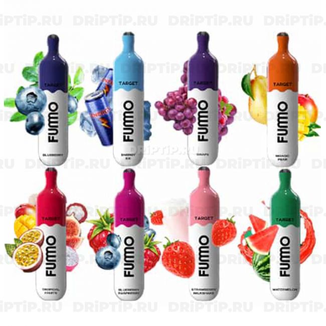 Fummo Target 2500 Затяжек - Грейпфрут Маракуйя Fummo Target 2500 Затяжек - Грейпфрут Маракуйя