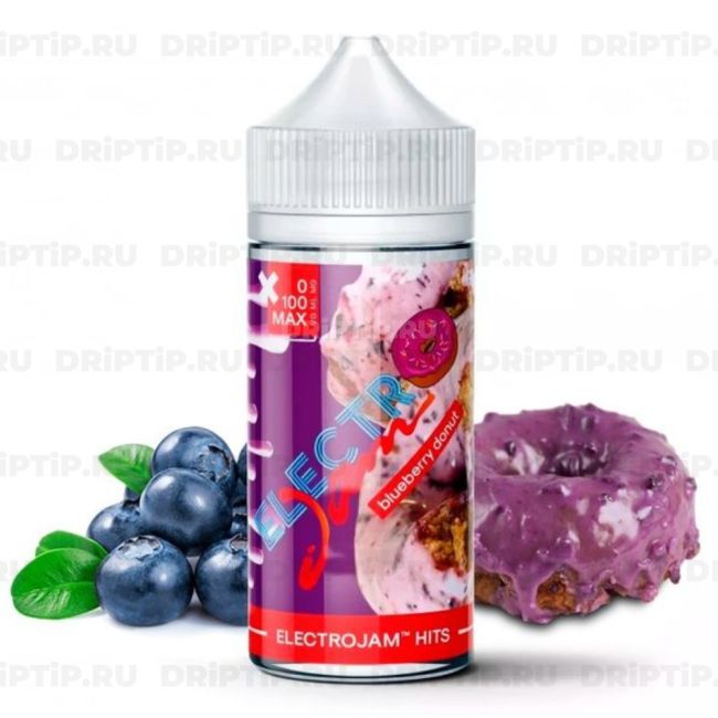 Жидкость Electro Jam - Blueberry Donut 