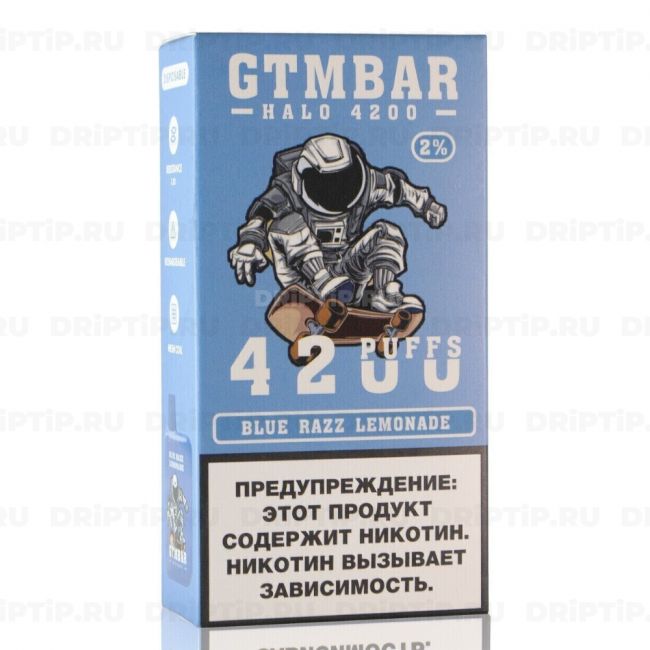 Gtm Bar Halo 4200 - Blue Razz Lemonade