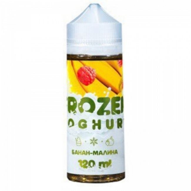 Жидкость Frozen Yoghurt - Банан-Малина 3 mg, 120 ml Жидкость Frozen Yoghurt - Банан-Малина 3 mg, 120 ml