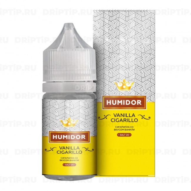 Жидкость Humidor Salt - Vanilla Cigarillo 