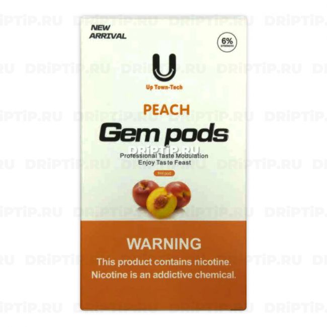Gem Pods for Juul - Персик (Peach) Gem Pods for Juul - Персик (Peach)