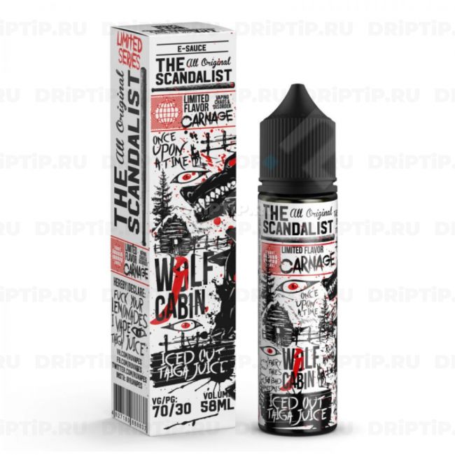 Жидкость The Scandalist - Wolf Cabin Жидкость The Scandalist - Wolf Cabin
