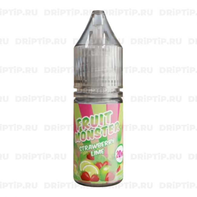 Жидкость Fruit Monster Salt - Strawberry Lime 10ml Жидкость Fruit Monster Salt - Strawberry Lime 10ml