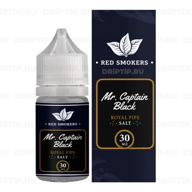 Жидкость Mr. Captain Black Salt - Royal Pipe 