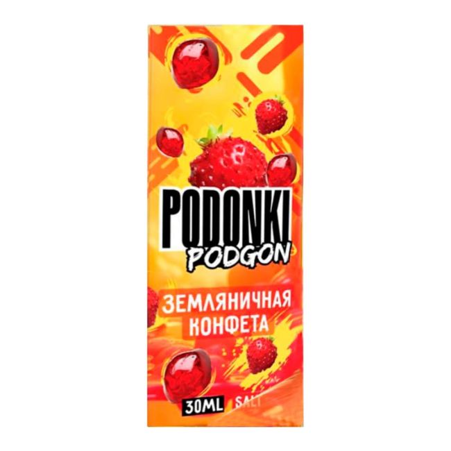 Жидкость Podonki Podgon Salt - Земляничная Конфета Жидкость Podonki Podgon Salt - Земляничная Конфета