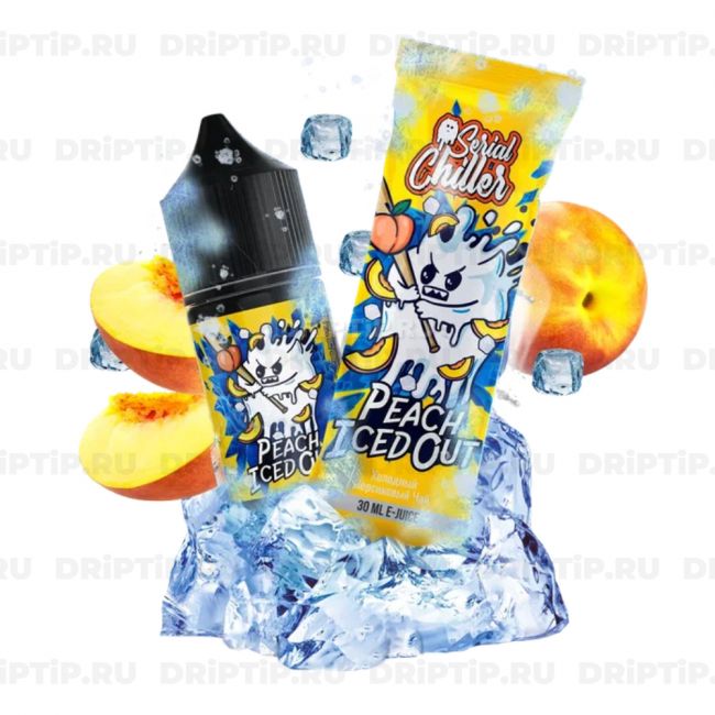 Serial Chiller Salt - Peach Iced Out Serial Chiller Salt - Peach Iced Out