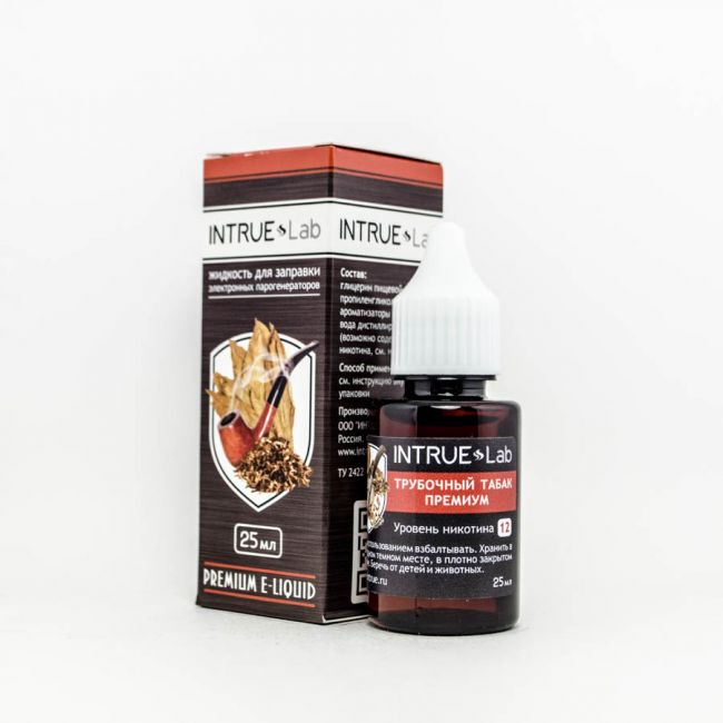 Жидкость Intrue Lab - Трубочный табак Премиум Жидкость Intrue Lab - Трубочный табак Премиум