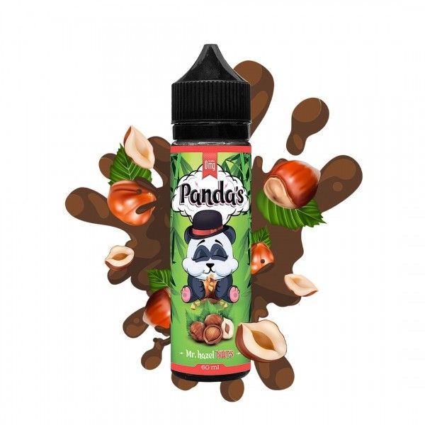 PANDA'S Mr HazelNuts 3mg, 60ml PANDA'S Mr HazelNuts 3mg, 60ml