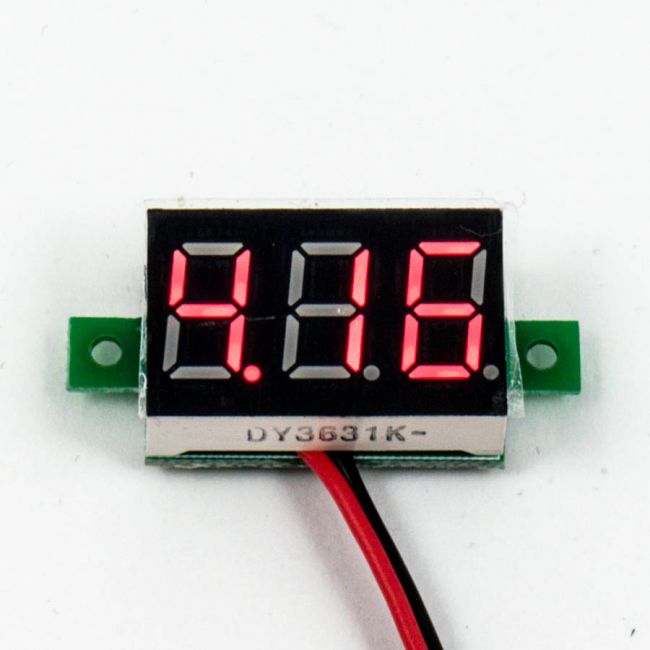 Вольтметр LED-модуль Вольтметр LED-модуль