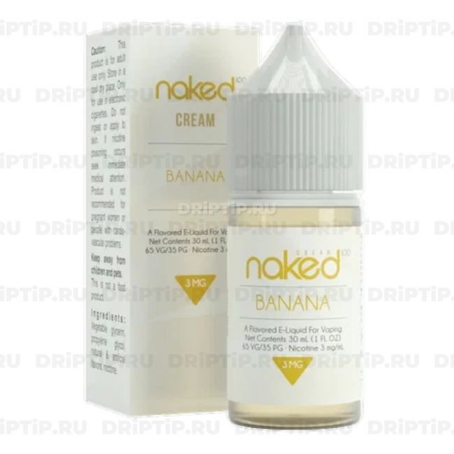 Жидкость Naked 100 Cream - Banana Жидкость Naked 100 Cream - Banana
