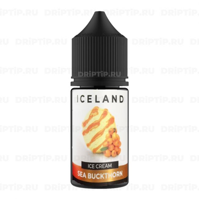 Жидкость Sea buckthorn - Iceland Ice Cream Salt 