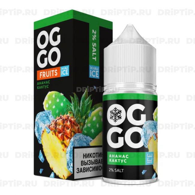 Жидкость Oggo Fruits Ice Salt - Ананас Кактус Жидкость Oggo Fruits Ice Salt - Ананас Кактус