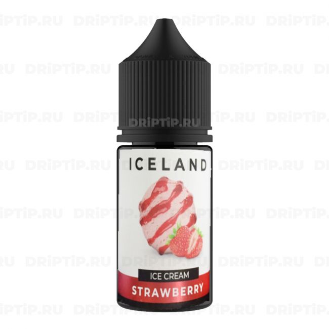 Жидкость Strawberry - Iceland Ice Cream Salt Жидкость Strawberry - Iceland Ice Cream Salt