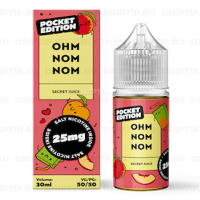 Secret Juice - Ohm nom nom Salt Secret Juice - Ohm nom nom Salt