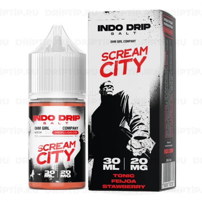 Жидкость Indo Drip Salt - Scream City 