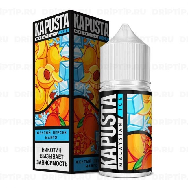 Kapusta Malaysian Ice - Желтый Персик Манго Kapusta Malaysian Ice - Желтый Персик Манго