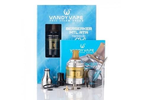 Berserker MTL RTA от Vandy Vape Стальной - обслуживаемый бак Berserker MTL RTA от Vandy Vape Стальной - обслуживаемый бак