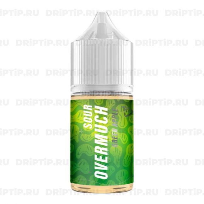 Жидкость Overmuch Sour Salt - Green Apple 