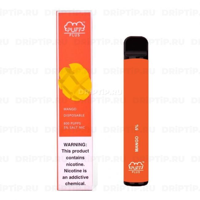 Одноразовая электронная сигарета Puff Bar Plus - Mango