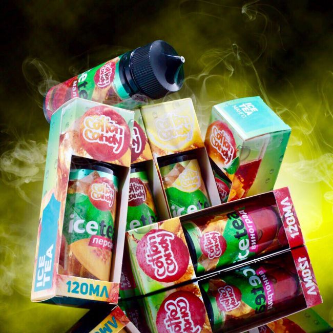 ICE-TEA Лимон 120ml (+никобустер)