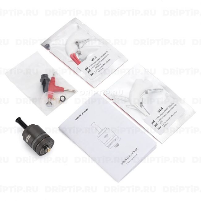 Digiflavor Siren MTL RTA V4 - обслуживаемый бак