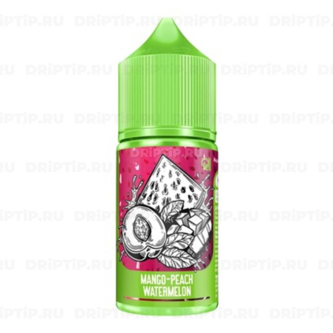 Жидкость Rell Green Salt - Mango Peach Watermelon 