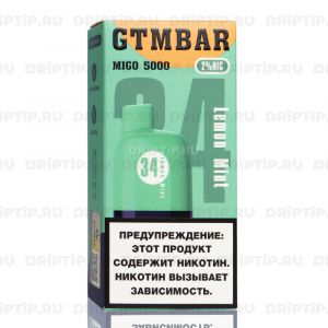 GTM BAR Migo 5000 - Lemon Mint