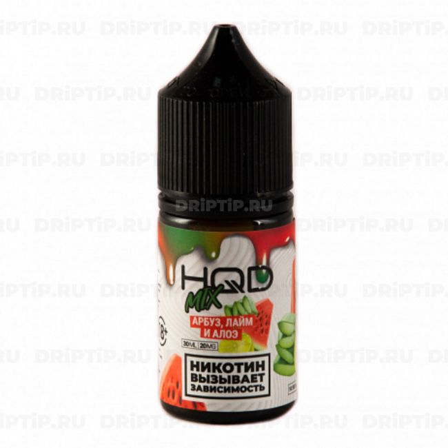 HQD Mix It Salt - Арбуз Лайм Алоэ