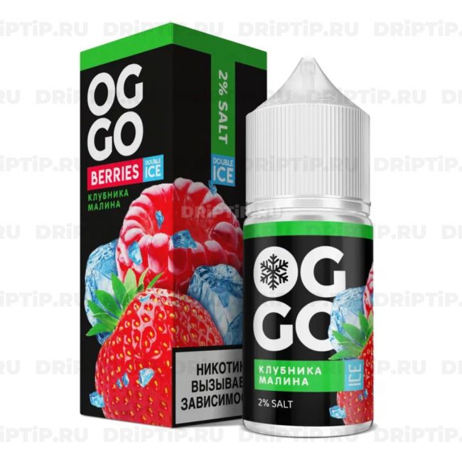Жидкость Oggo Berries Ice Salt - Клубника Малина 