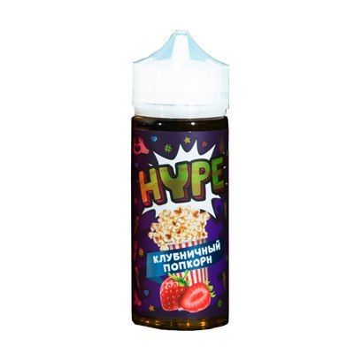 HYPE Клубничный попкорн 3mg 120ml