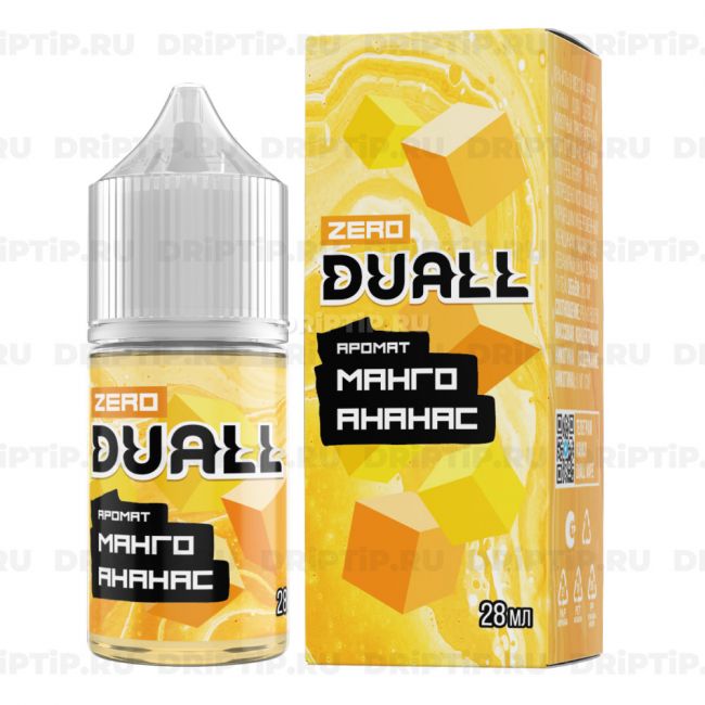 Жидкость Duall Zero - Манго и ананас Жидкость Duall Zero - Манго и ананас