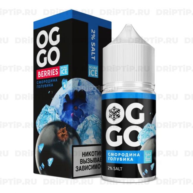 Жидкость Oggo Berries Ice Salt - Смородина Голубика Жидкость Oggo Berries Ice Salt - Смородина Голубика