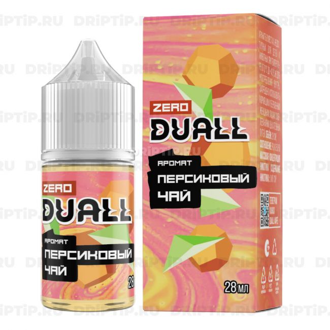 Жидкость Duall Zero - Персиковый чай Жидкость Duall Zero - Персиковый чай