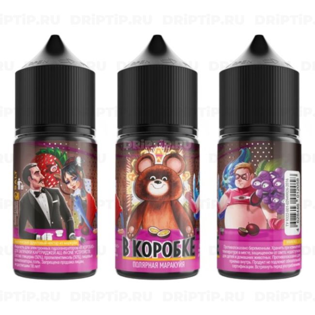 Жидкость В КОРОБКЕ - Полярная маракуйя Жидкость В КОРОБКЕ - Полярная маракуйя