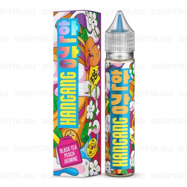 Жидкость Hotspot Hangang Salt - Black Tea Peach Jasmine 