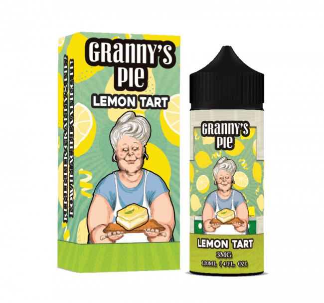 VAPE BREAKFAST CLASSICS Granny's Pie Lemon Tart 3mg 120ml VAPE BREAKFAST CLASSICS Granny's Pie Lemon Tart 3mg 120ml
