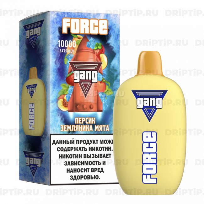 Gang Force 10000 - Персик Земляника Мята Gang Force 10000 - Персик Земляника Мята