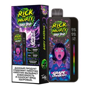 Rick and Morty Bad Trip 25000 - Виноград Клюква